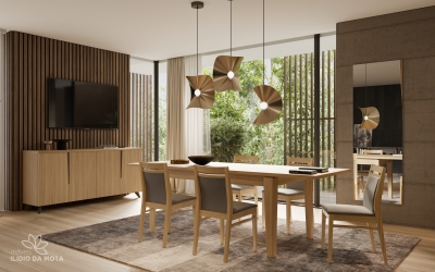 Sala de jantar Curve II